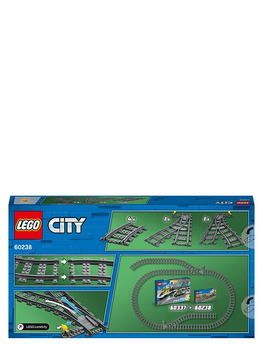 LEGO - City Switch Tracks 60238 Train Toy - lego® city - multicolor - 4