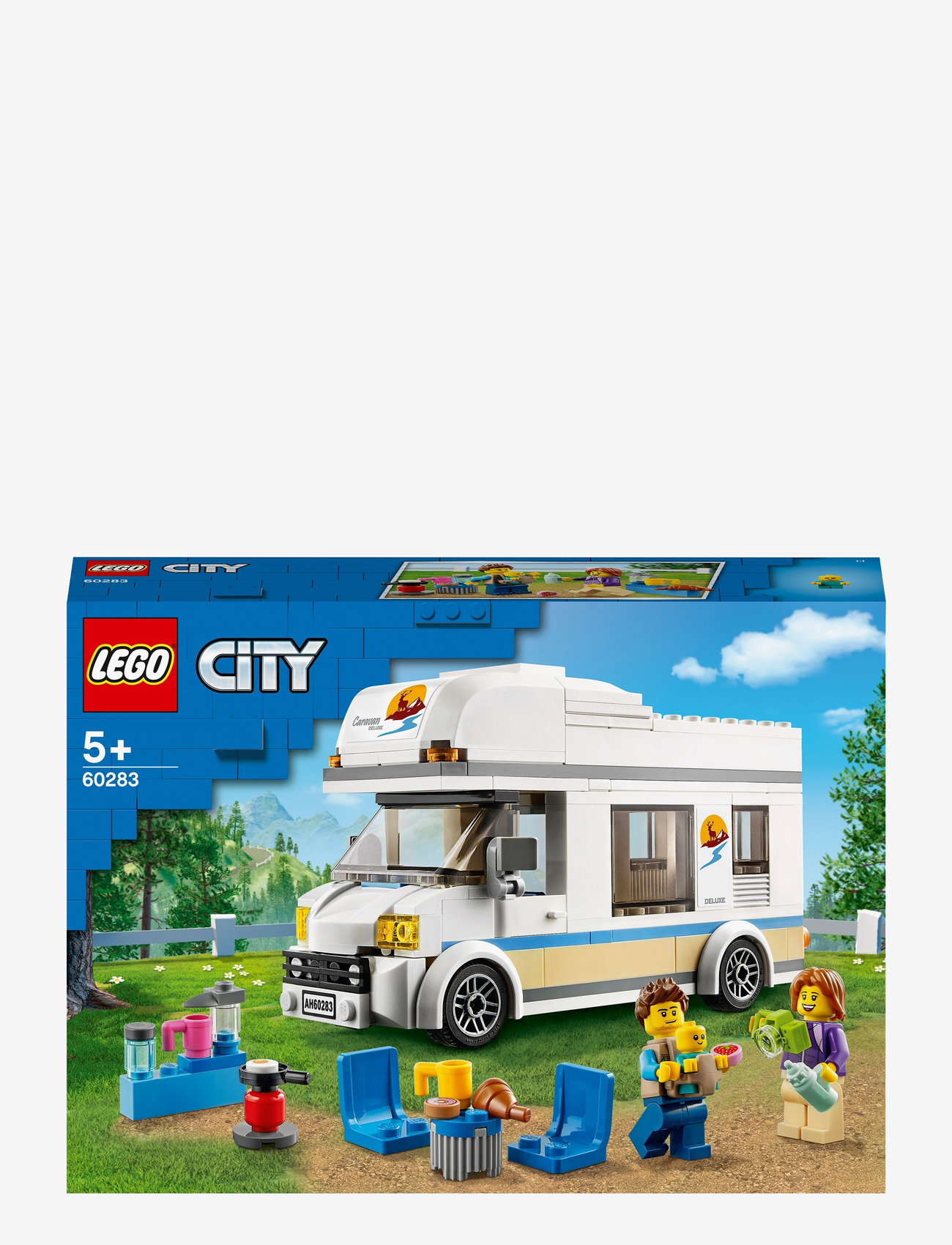 LEGO - Great Vehicles Holiday Camper Van Toy Car - laveste priser - multicolor - 0