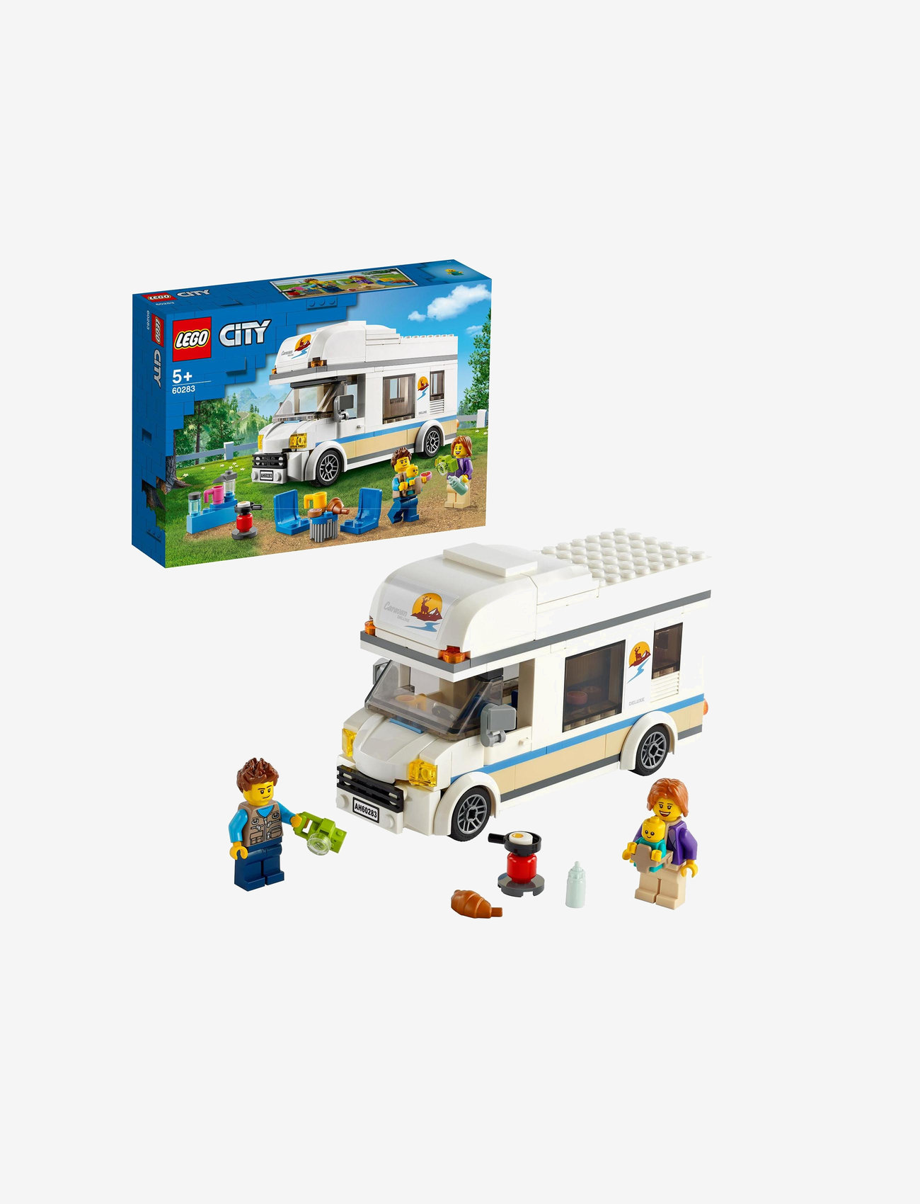 LEGO - Great Vehicles Holiday Camper Van Toy Car - laveste priser - multicolor - 1