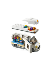 LEGO - Great Vehicles Holiday Camper Van Toy Car - laveste priser - multicolor - 5