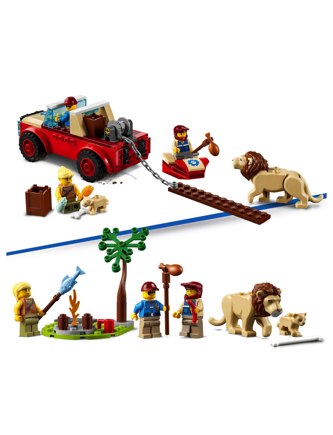 stilhed tom Bliv klar LEGO Wildlife Rescue Off Roader Car Toy - LEGO® legetøj - Boozt.com