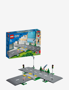Road Plates Building Set with Traffic Lights, LEGO
