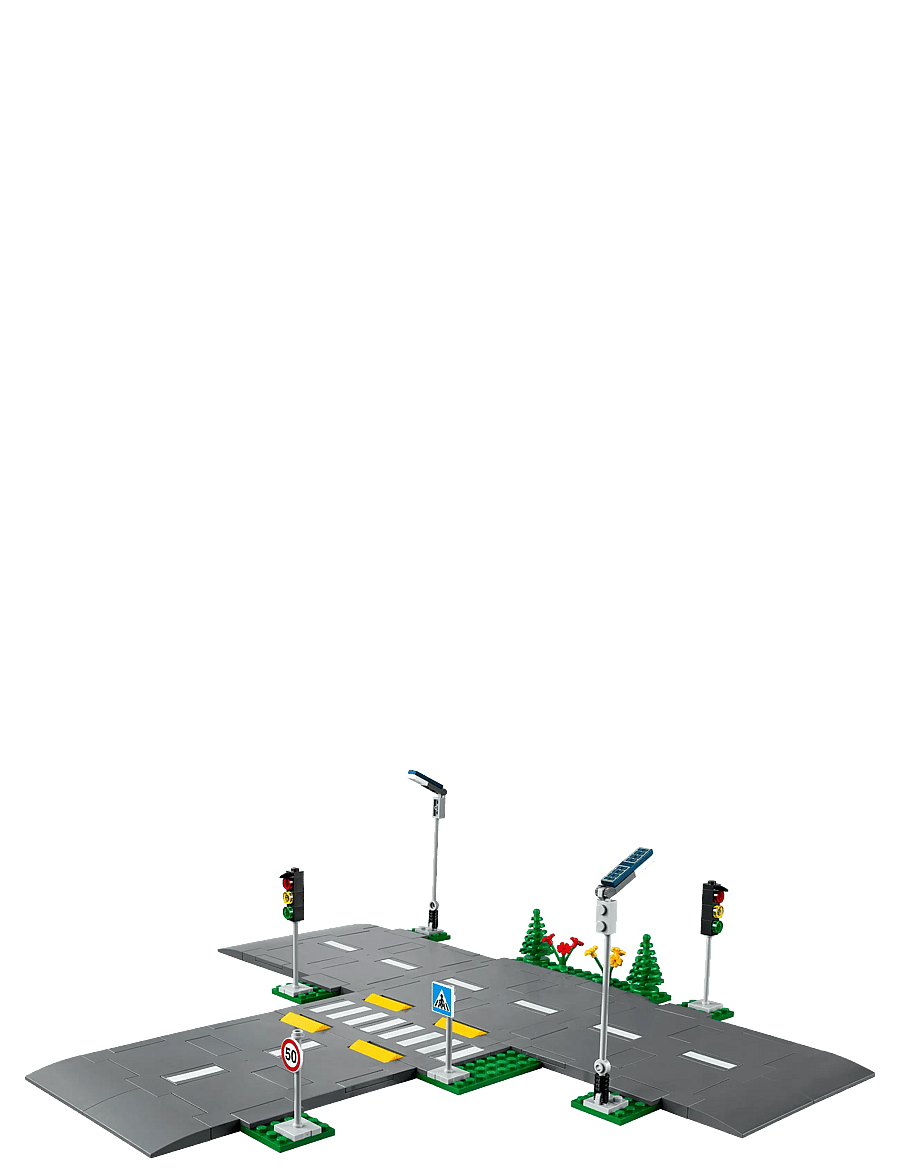 LEGO - City Road Plates 60304 Building Kit - lego® city - multicolor - 2