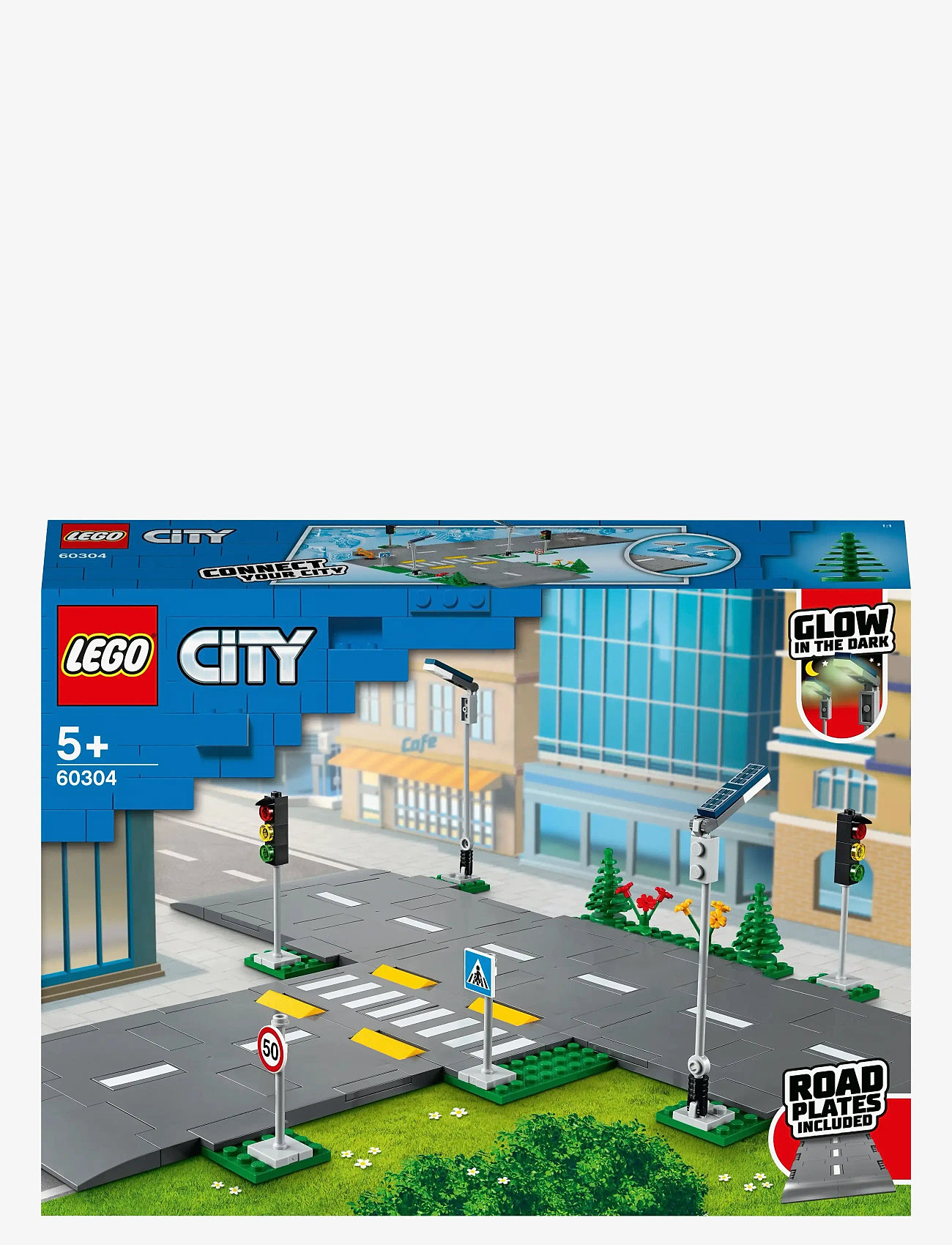 LEGO - City Road Plates 60304 Building Kit - lego® city - multicolor - 3