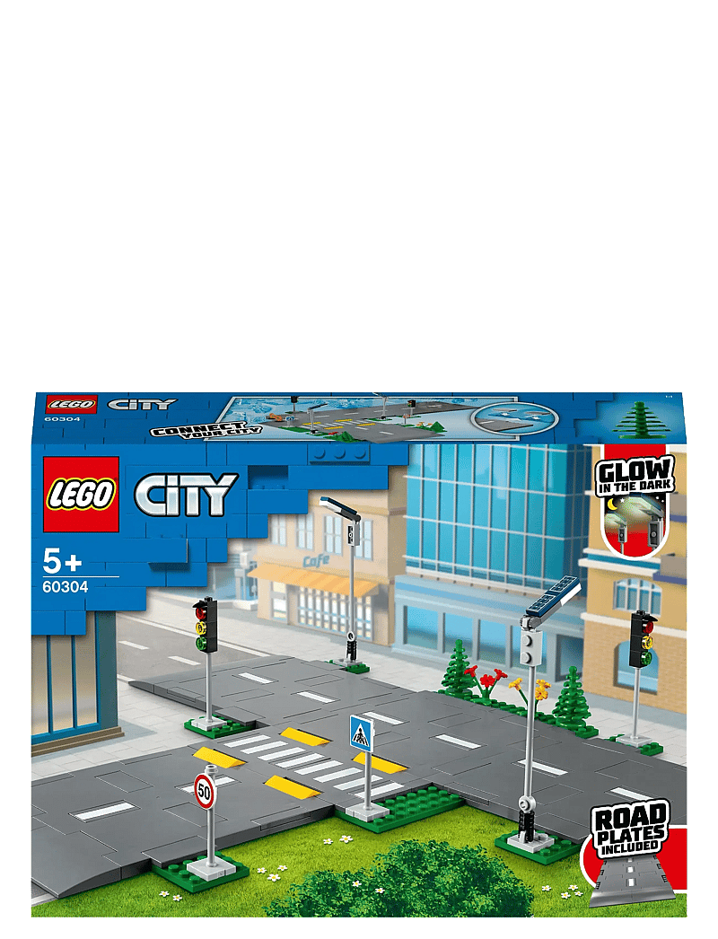 LEGO - City Road Plates 60304 Building Kit - lego® city - multicolor - 3