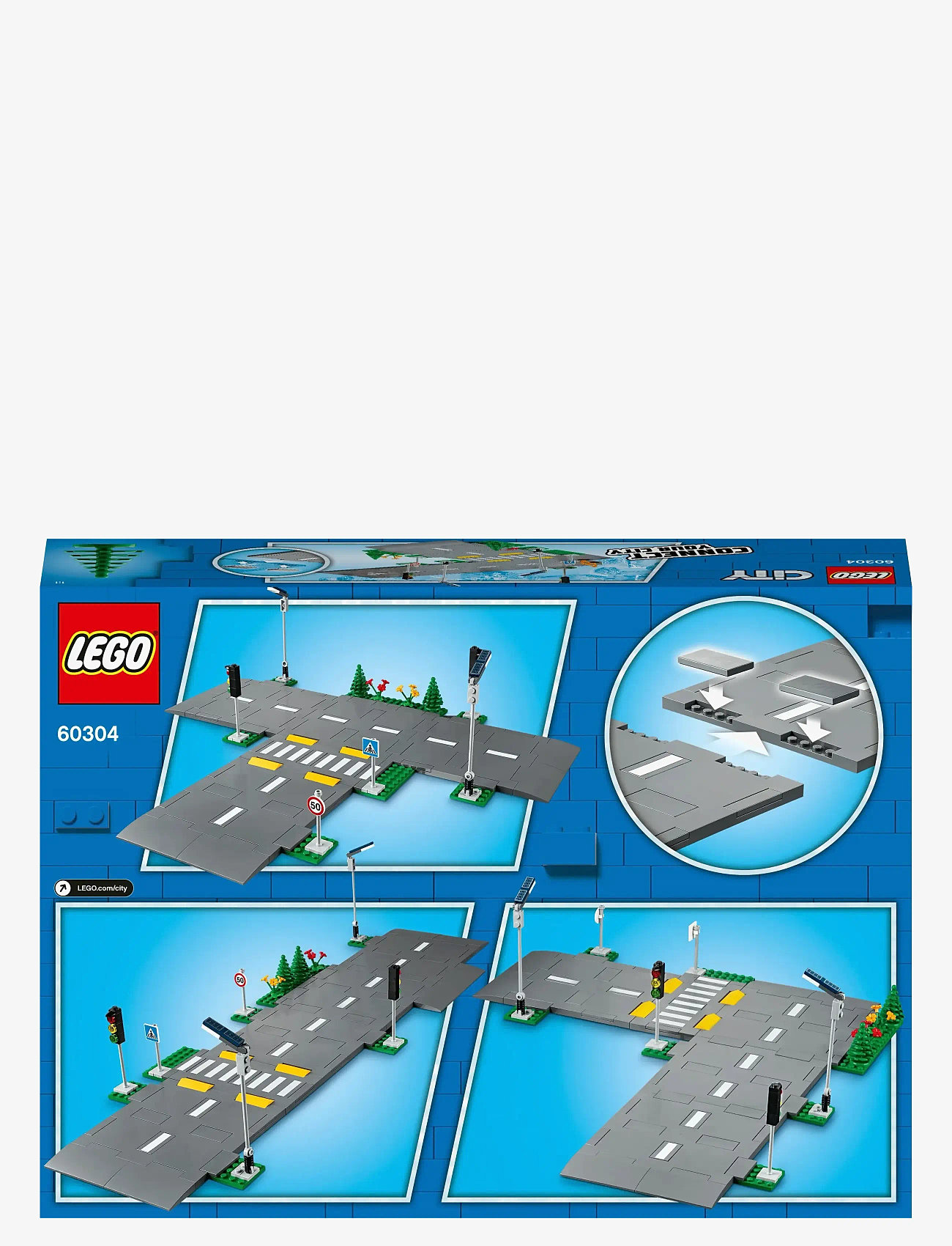 LEGO - City Road Plates 60304 Building Kit - lego® city - multicolor - 4