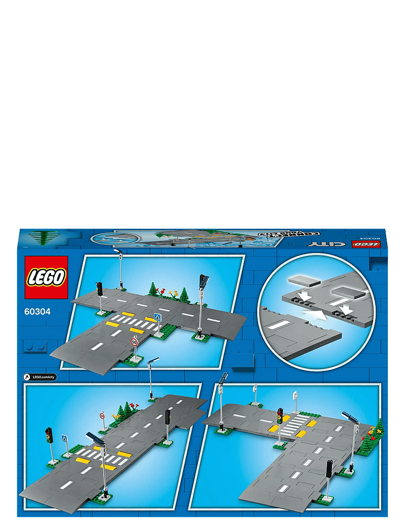 LEGO - City Road Plates 60304 Building Kit - lego® city - multicolor - 4