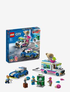 Police Ice Cream Truck Police Chase Van Toy, LEGO