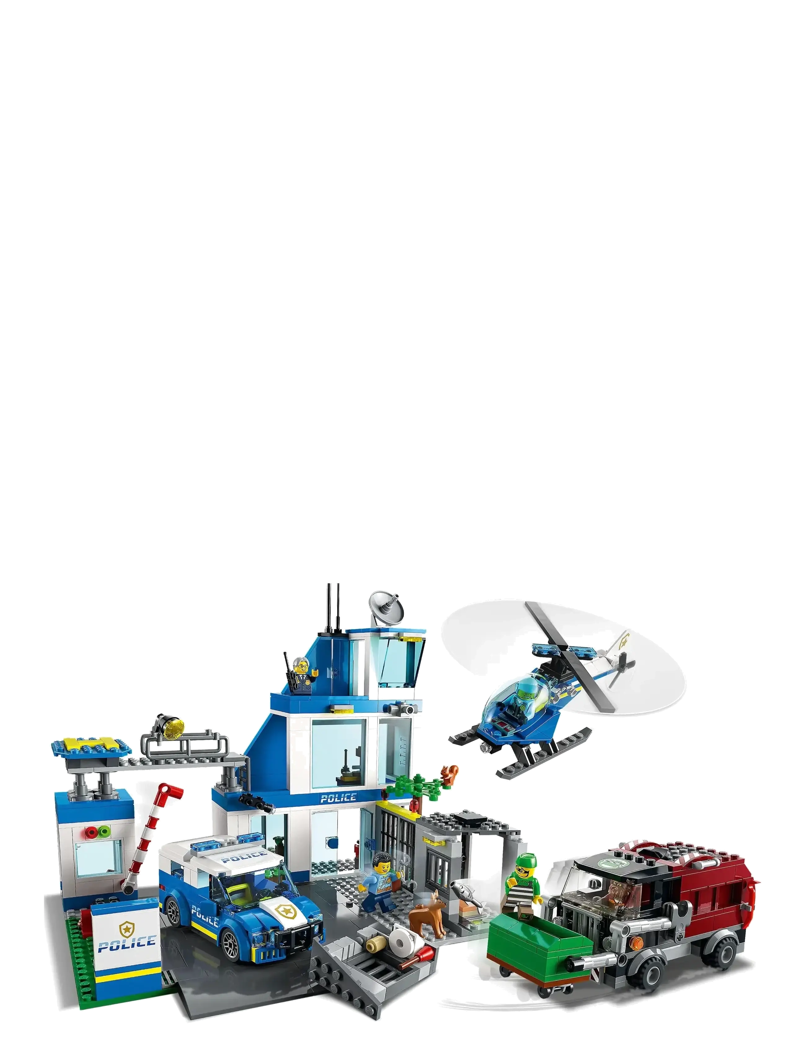 LEGO - City Police Station 60316 Building Kit - multicolor - 1
