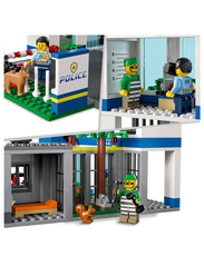 LEGO - Police Station Truck Toy & Helicopter Set - syntymäpäivälahjat - multicolor - 5