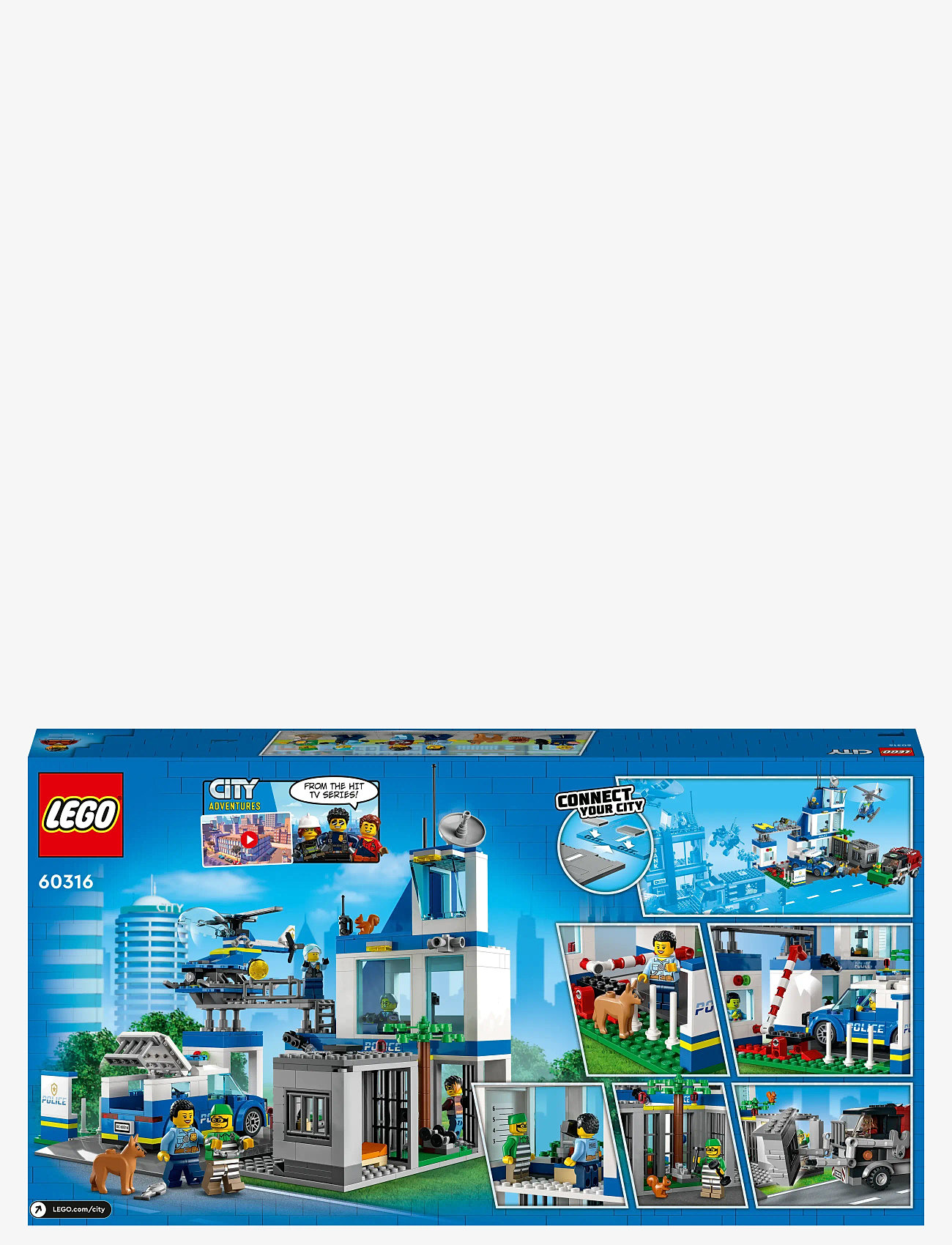 LEGO - City Police Station 60316 Building Kit - lego® city - multicolor - 4
