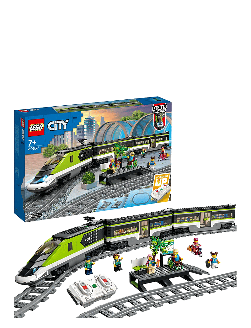 LEGO - City Express Passenger Train 60337 Building Kit - lego city - multicolor - 0