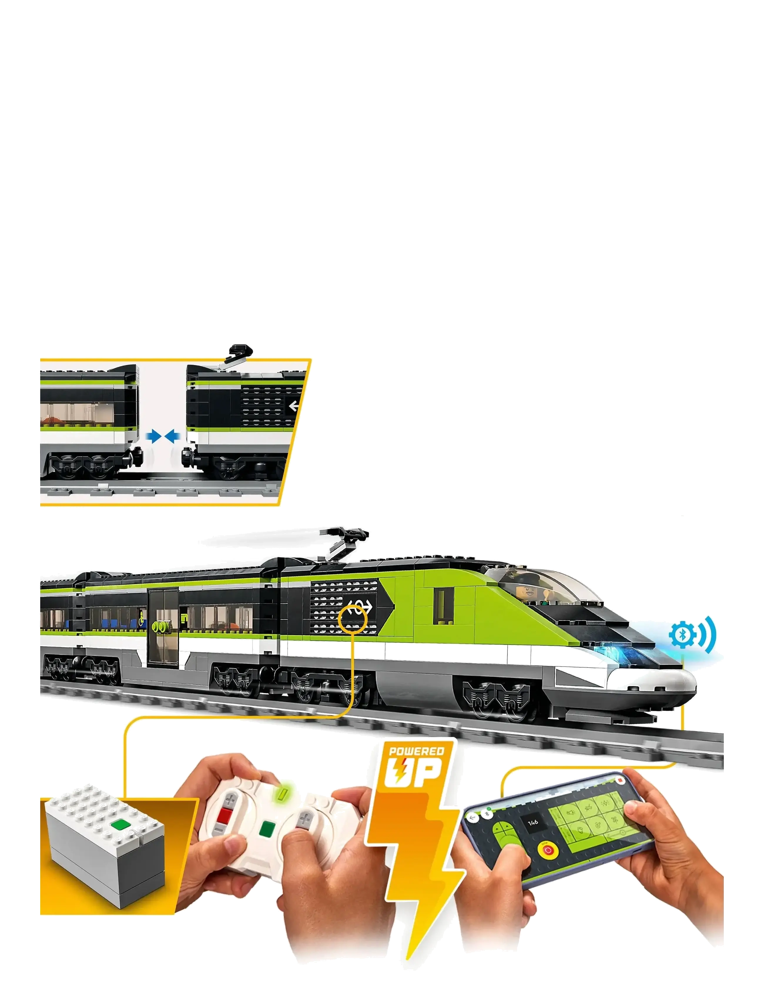 LEGO - City Express Passenger Train 60337 Building Kit - lego® city - multicolor - 1