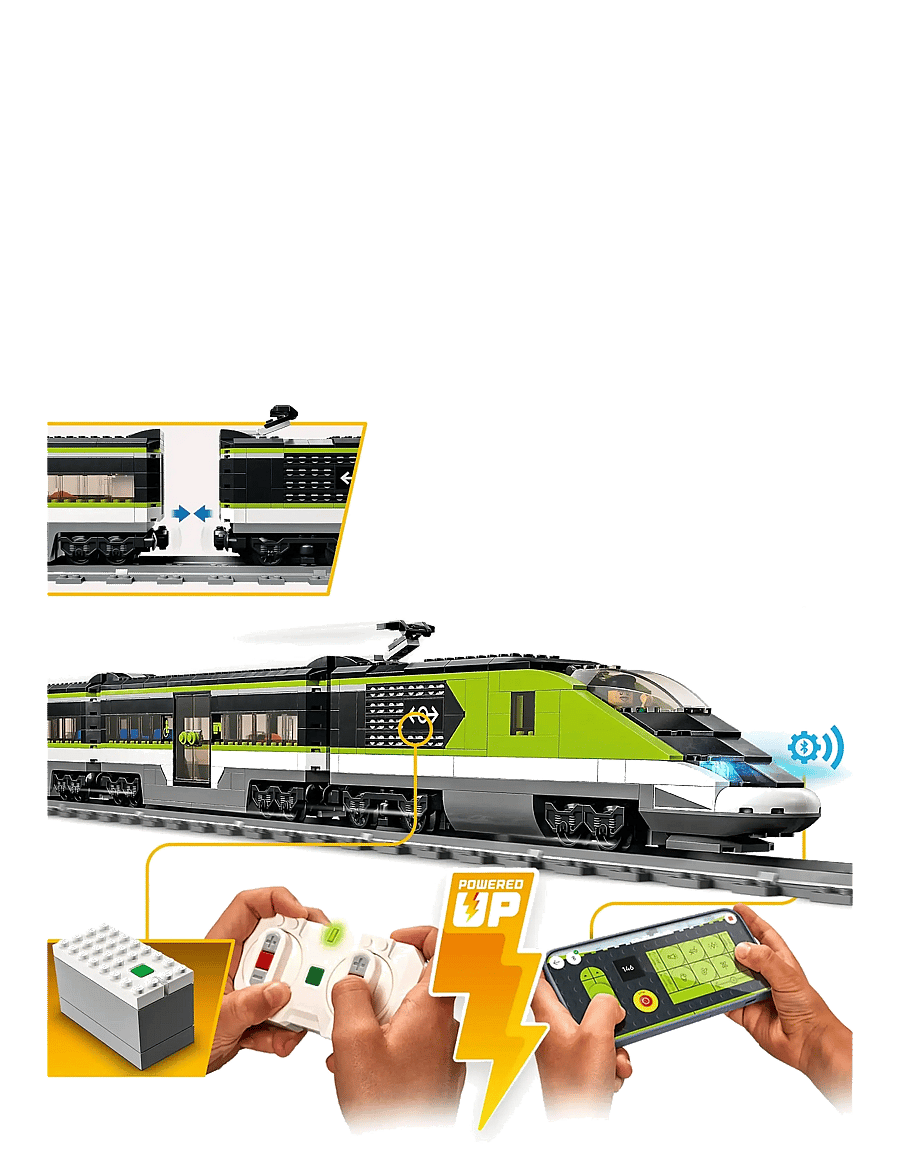 LEGO - City Express Passenger Train 60337 Building Kit - lego® city - multicolor - 1