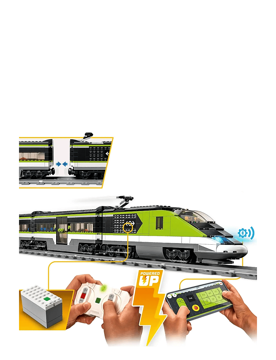 LEGO - City Express Passenger Train 60337 Building Kit - lego® city - multicolor - 2
