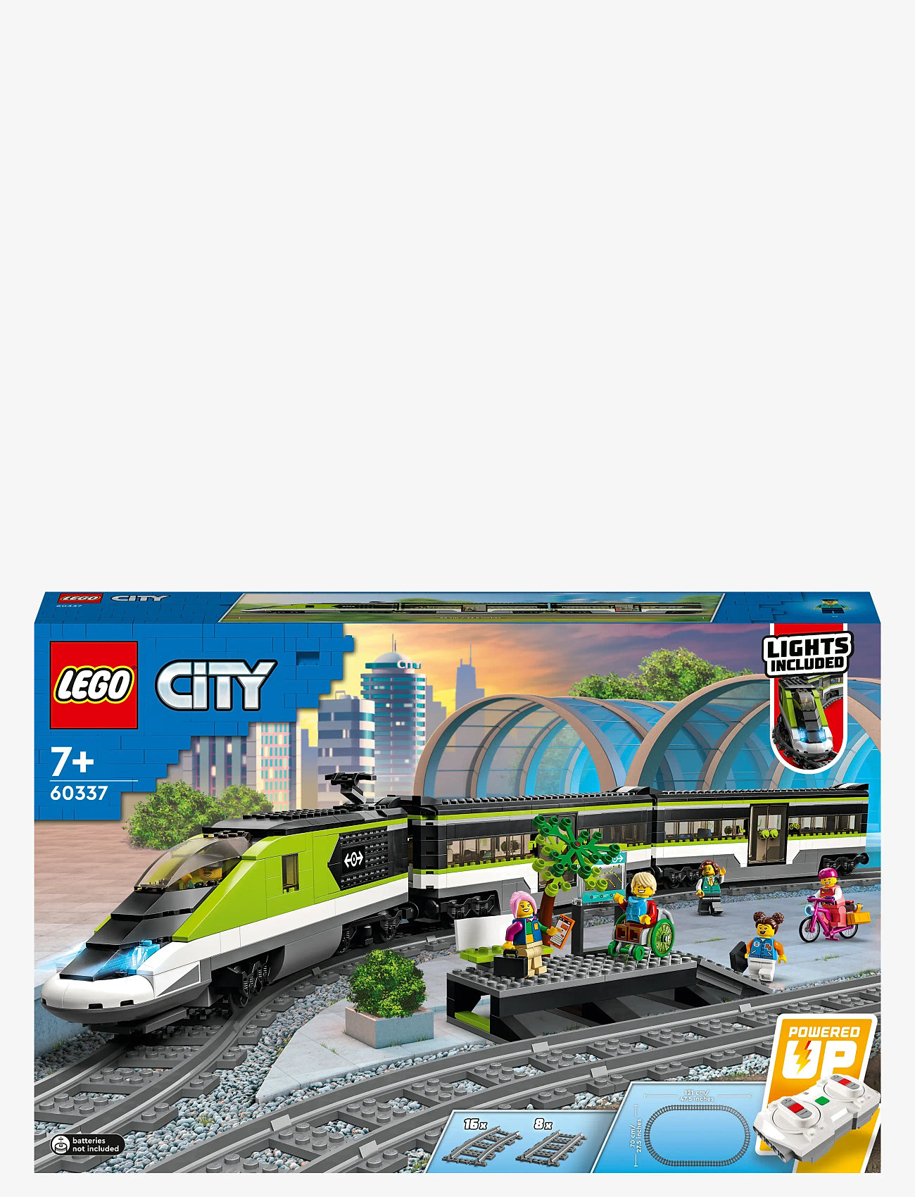 LEGO - Eksprestog 60337 - lego city - multicolor - 5