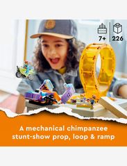 LEGO - Stuntz Smashing Chimpanzee Stunt Loop Set - fødselsdagsgaver - multicolor - 14