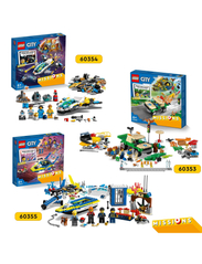 LEGO - Water Police Detective Missions Set with App - lägsta priserna - multicolor - 6