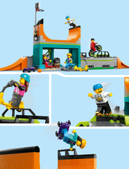 LEGO - Street Skate Park Set, Skateboard Stunts Toy - födelsedagspresenter - multicolor - 11