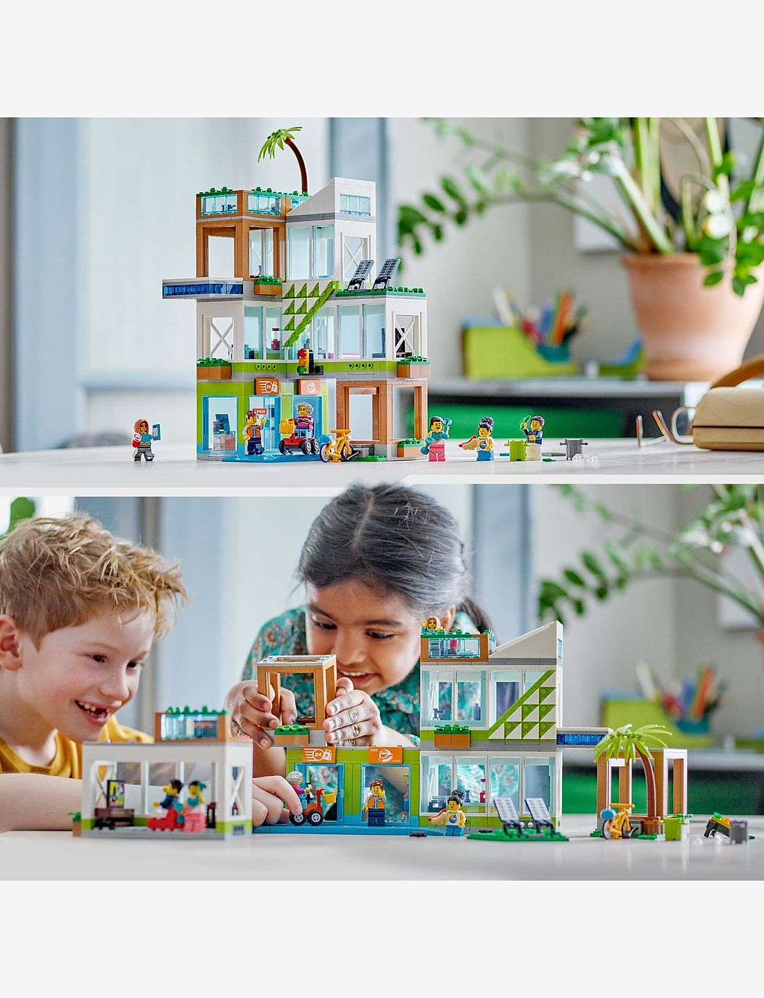 LEGO City Apartment Building 60365 Building Toy Set LEGO City Boozt