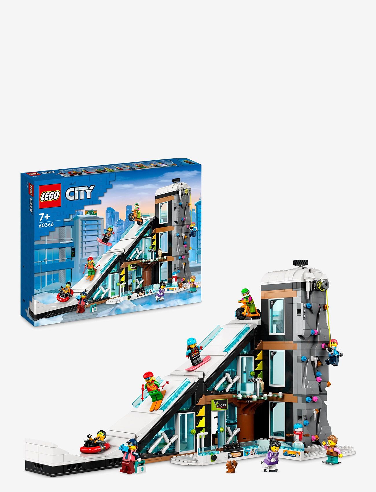 LEGO - Ski and Climbing Centre Toy Winter Sport Set - fødselsdagsgaver - multicolor - 0