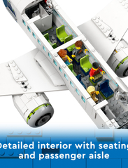 LEGO - Passenger Aeroplane Toy & 4 Airport Vehicles - födelsedagspresenter - multi - 10