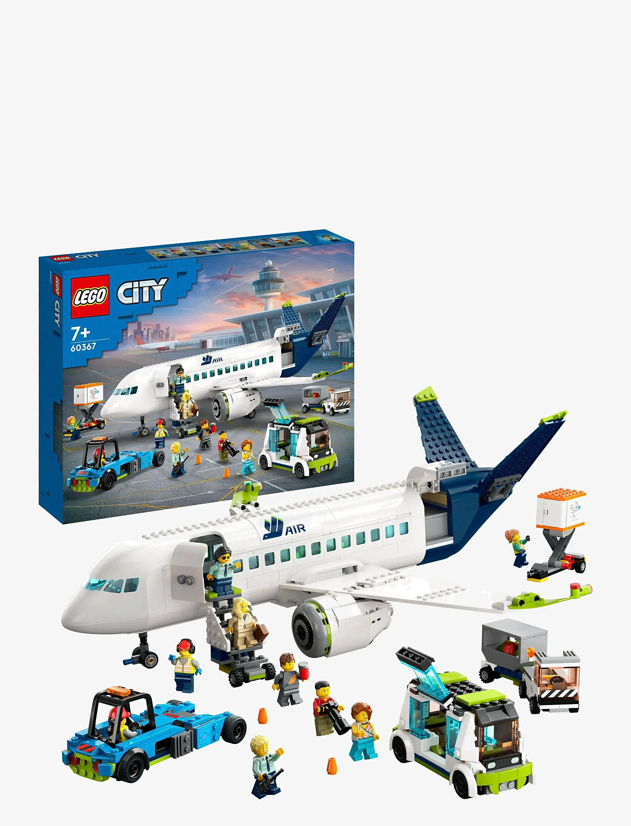 LEGO - City Passenger Aeroplane 60367 Building Toy Set - multi - 3