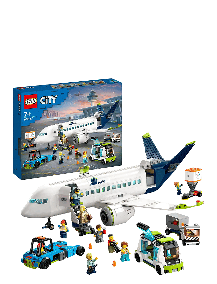 LEGO - City Passenger Aeroplane 60367 Building Toy Set - lego® city - multi - 3