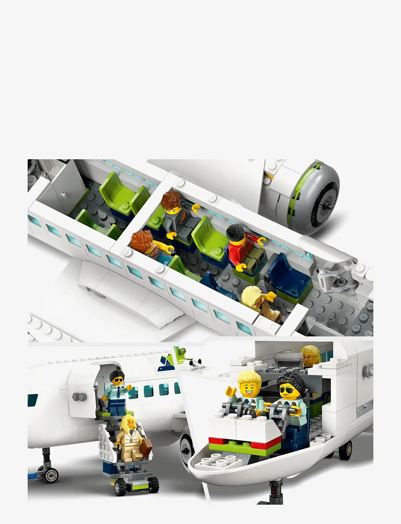 LEGO - City Passenger Aeroplane 60367 Building Toy Set - multi - 4