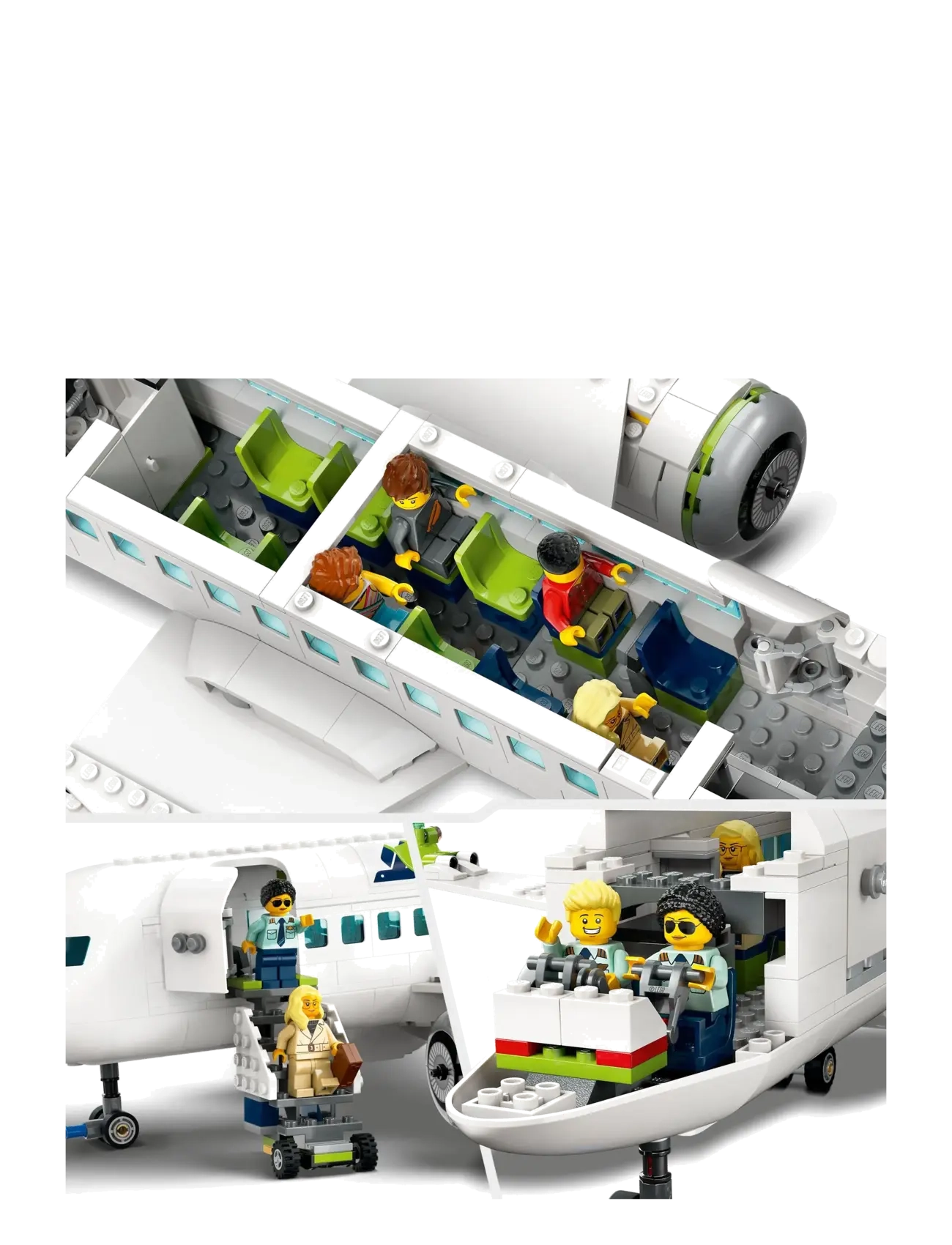 LEGO - Matkustajalentokone 60367 - lego® city - multi - 4