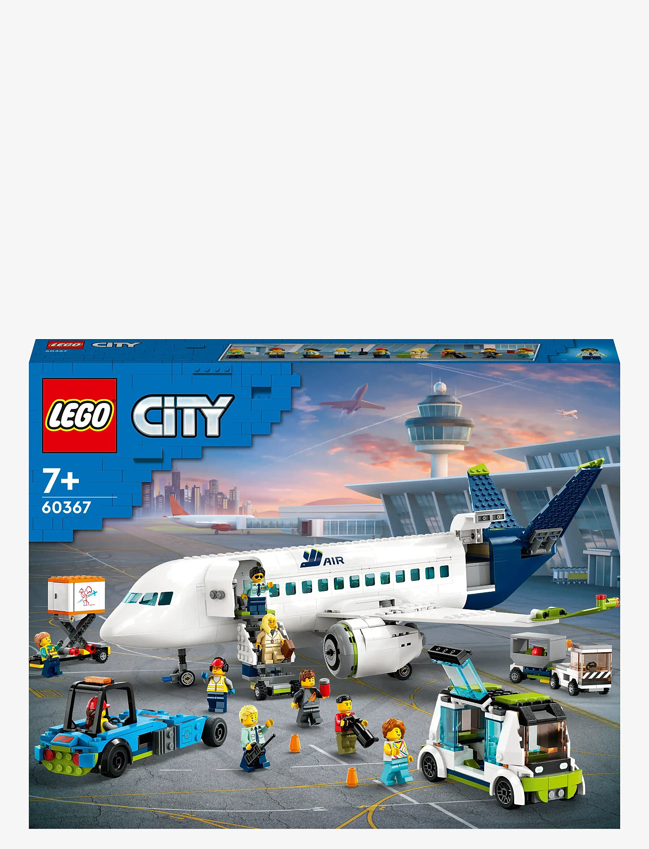 LEGO - City Passenger Aeroplane 60367 Building Toy Set - multi - 5
