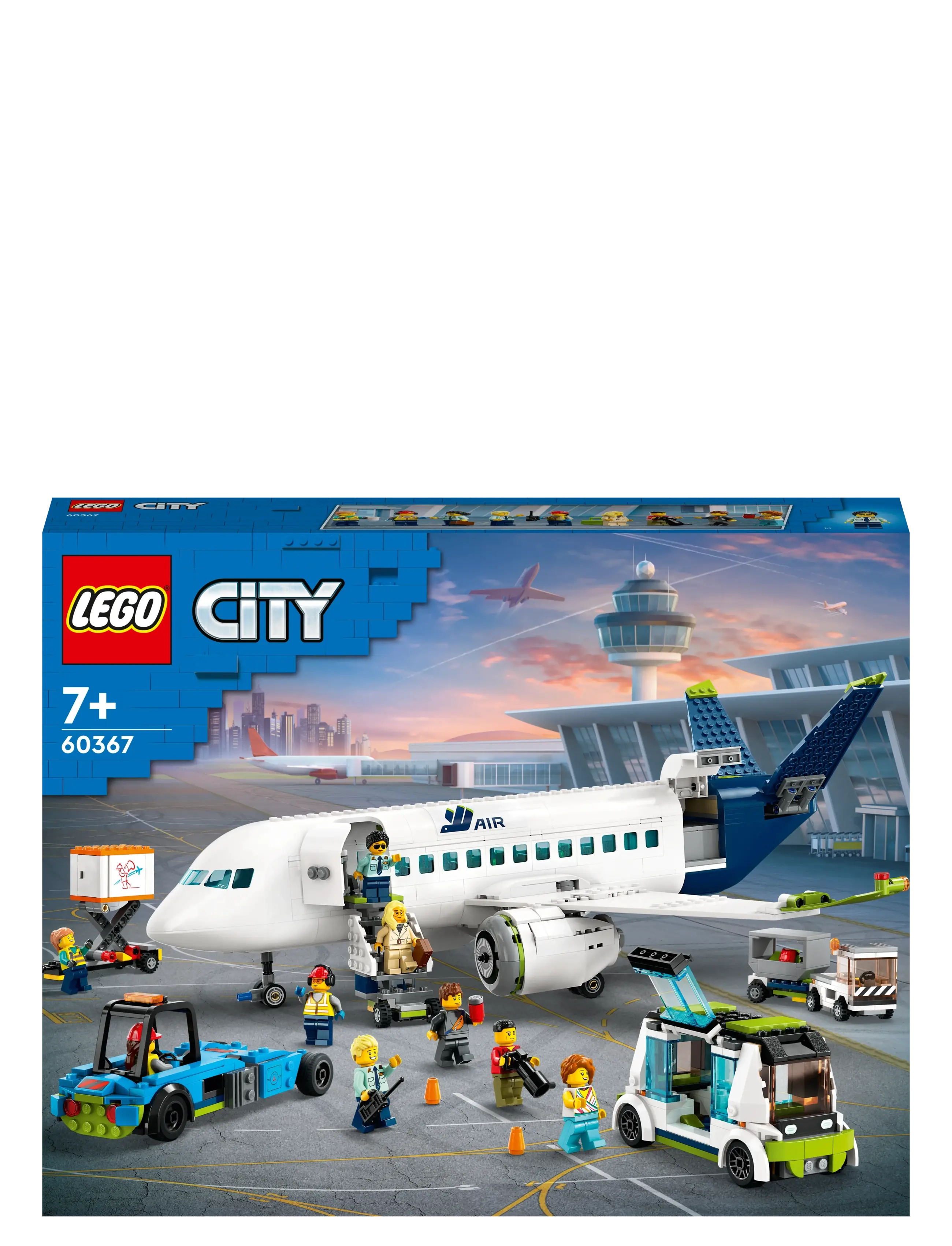 LEGO - Matkustajalentokone 60367 - lego® city - multi - 5