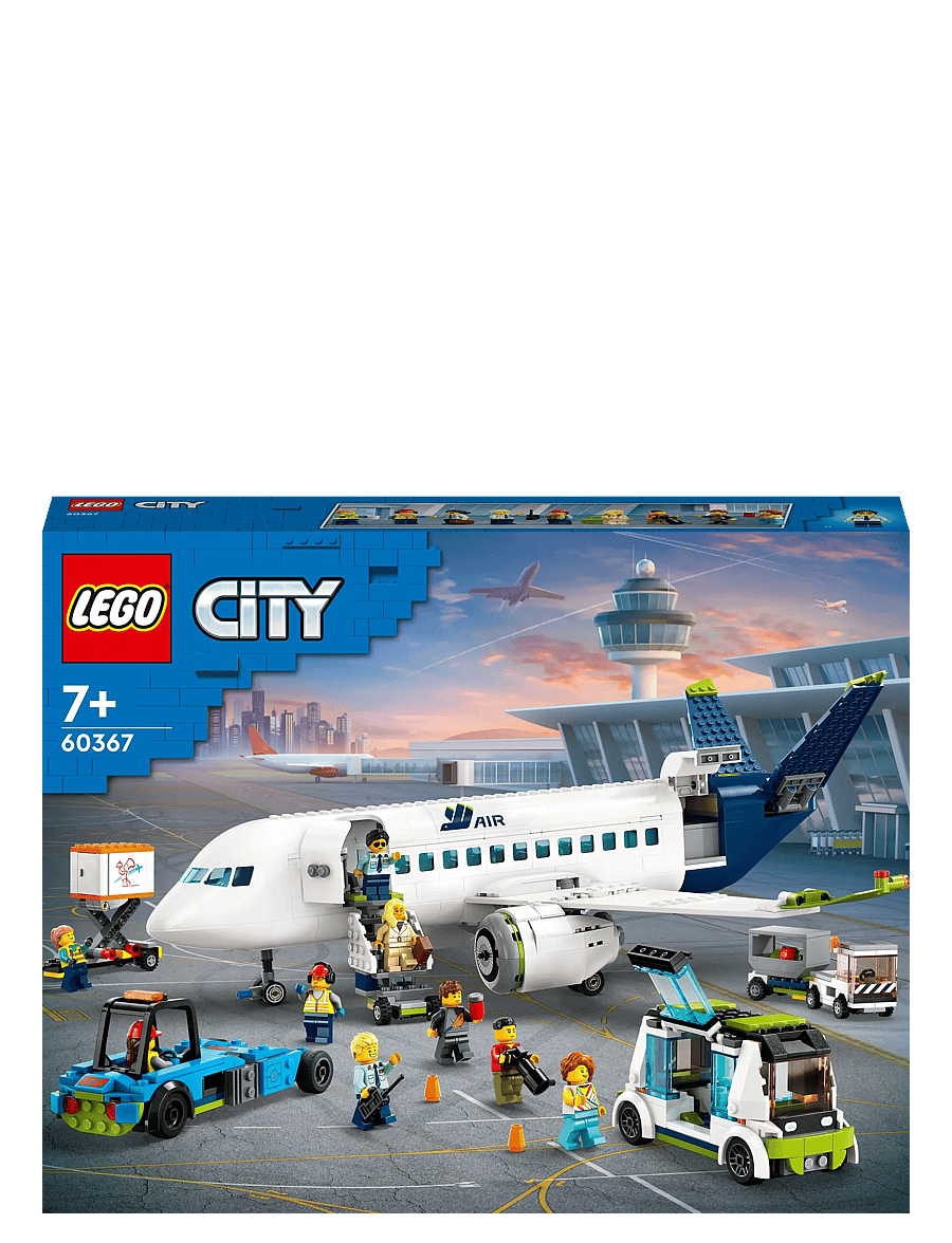 LEGO - City Passenger Aeroplane 60367 Building Toy Set - lego® city - multi - 5