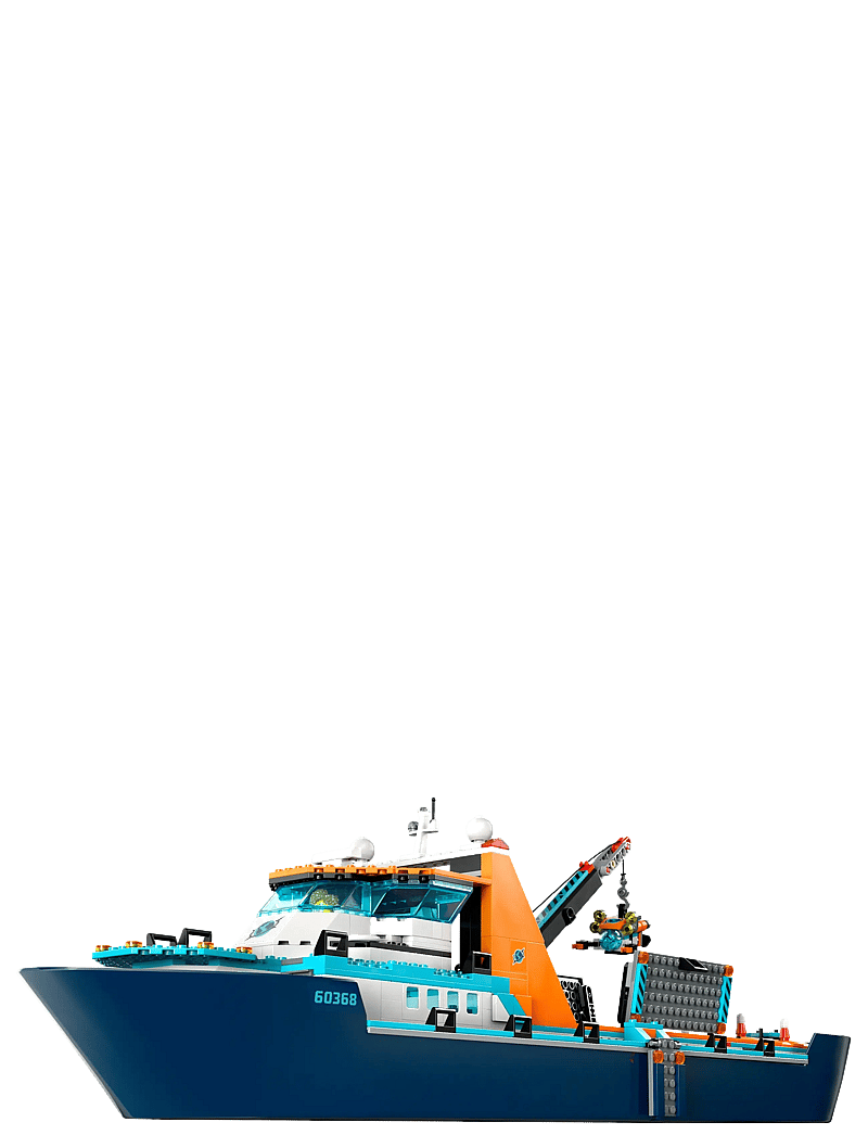 LEGO - City Arctic Explorer Ship 60368 Building Toy Set - lego city - multicolor - 2