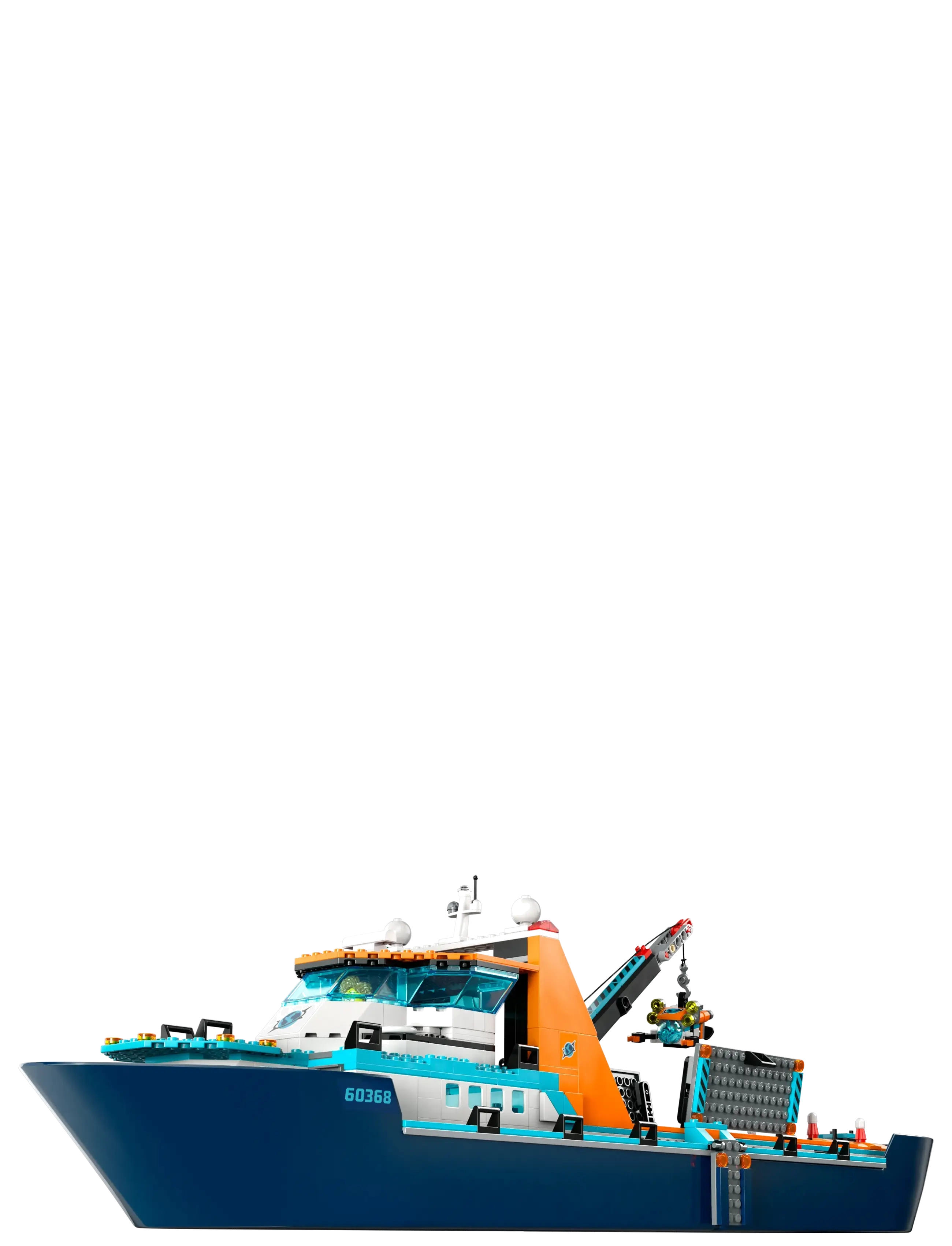 LEGO - Polarudforskningsskib 60368 - lego city - multicolor - 2