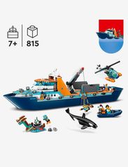 LEGO - Arctic Explorer Ship, Big Floating Boat Toy - födelsedagspresenter - multicolor - 3