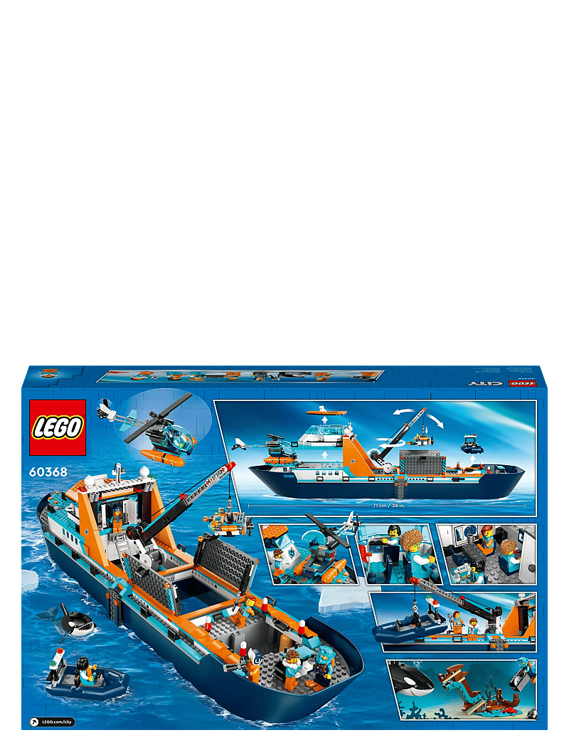 LEGO - City Arctic Explorer Ship 60368 Building Toy Set - lego city - multicolor - 5