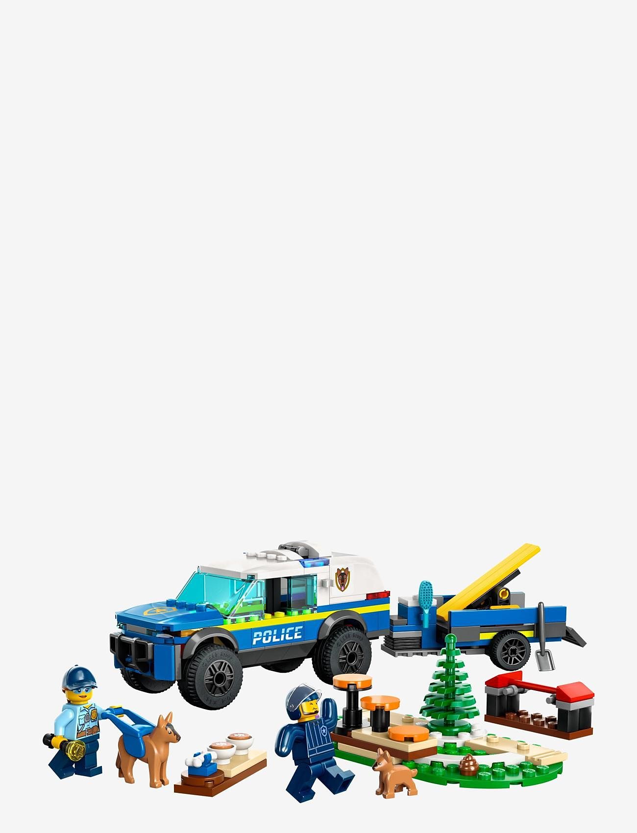 LEGO - Mobile Police Dog Training Set with Toy Car - de laveste prisene - multicolor - 1