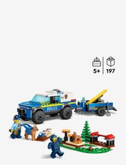 LEGO - Mobile Police Dog Training Set with Toy Car - de laveste prisene - multicolor - 3