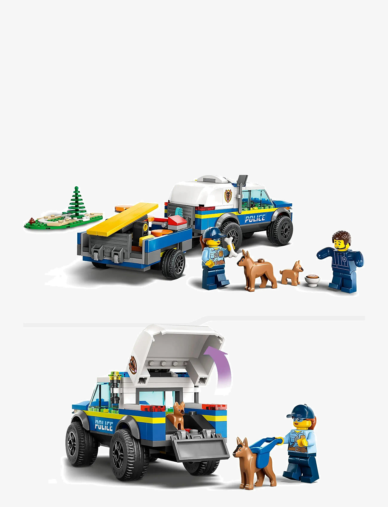 LEGO City Mobile Police Dog Training 60369 Building Toy Set