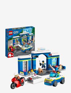 Police Station Chase Set with Police Car Toy, LEGO
