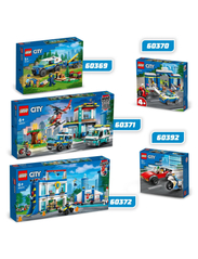 LEGO - Police Station Chase Set with Police Car Toy - lego® city - multicolor - 6