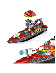LEGO - Fire Rescue Boat Toy, Floats on Water Set - lägsta priserna - multicolor - 4