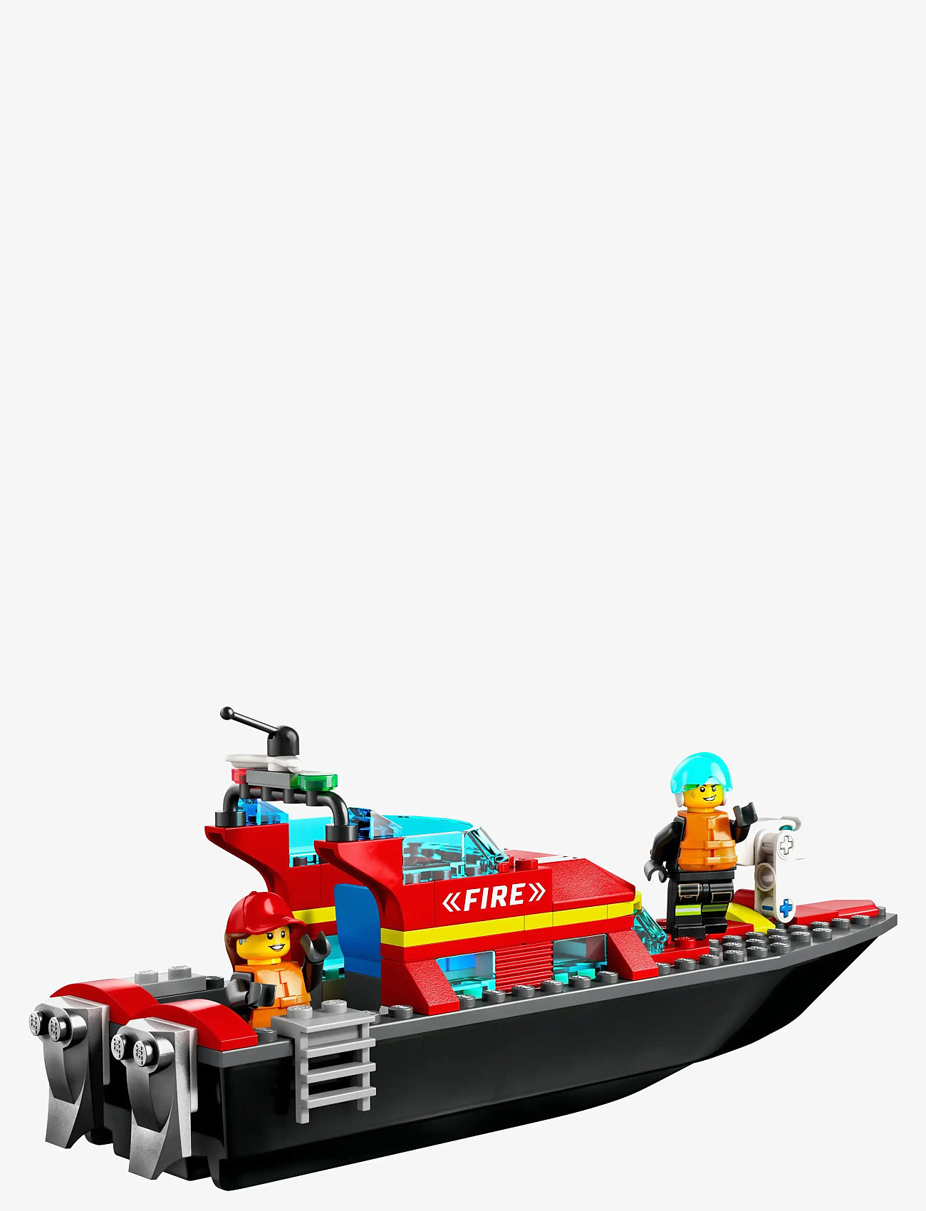 LEGO - City Fire Rescue Boat 60373 Building Toy Set - multicolor - 2