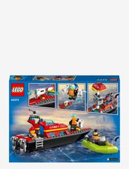 LEGO - Fire Rescue Boat Toy, Floats on Water Set - lägsta priserna - multicolor - 2