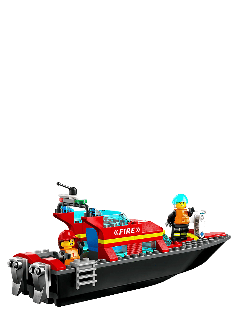 LEGO - City Fire Rescue Boat 60373 Building Toy Set - multicolor - 2