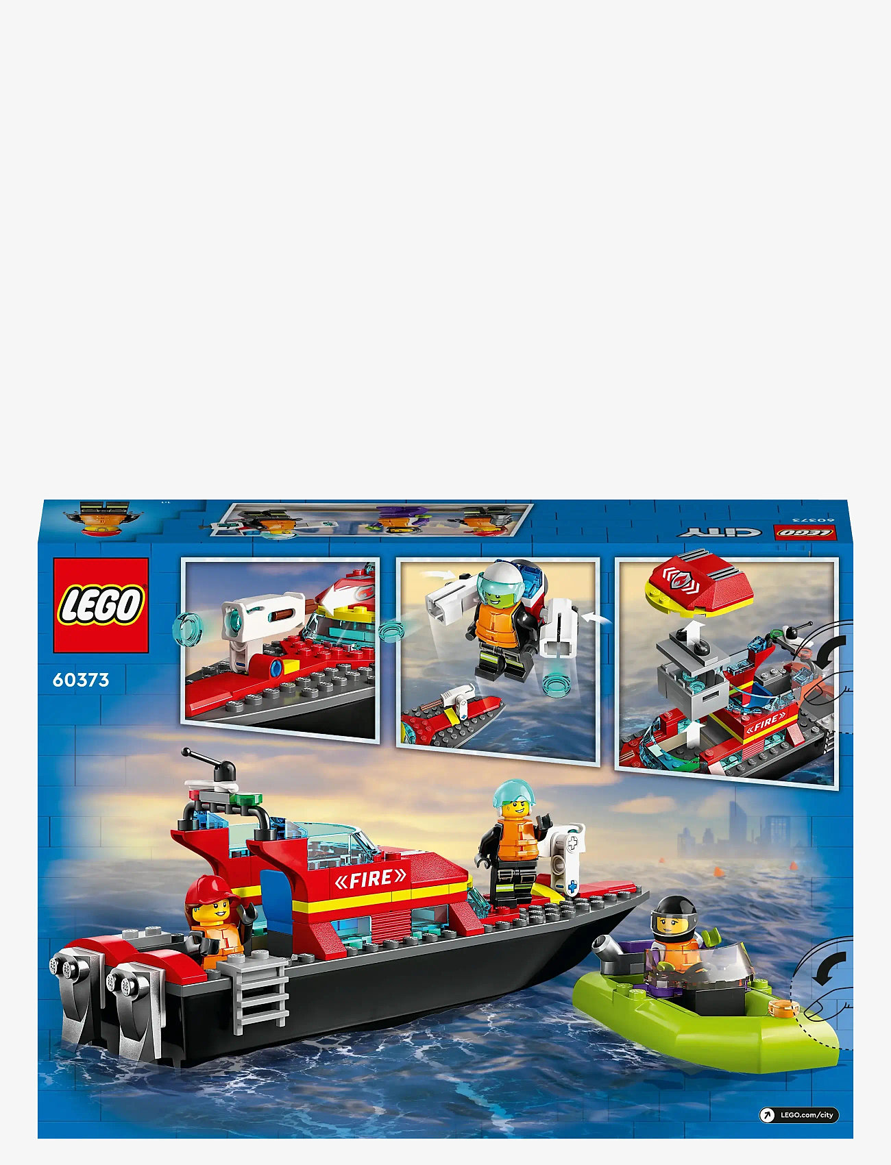 LEGO - City Fire Rescue Boat 60373 Building Toy Set - multicolor - 5
