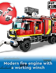 LEGO - Fire Command Unit Set with Fire Engine Toy - syntymäpäivälahjat - multicolor - 4