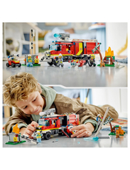 LEGO - Fire Command Unit Set with Fire Engine Toy - syntymäpäivälahjat - multicolor - 7