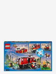 LEGO - Fire Command Unit Set with Fire Engine Toy - syntymäpäivälahjat - multicolor - 2